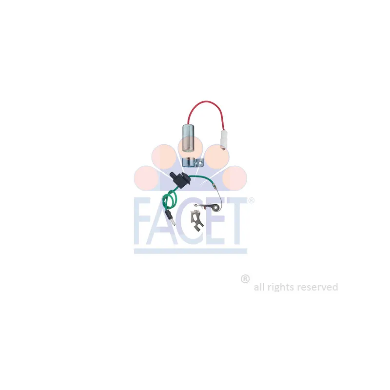 Kit de réparation, distributeur d'allumage FACET BT.0155