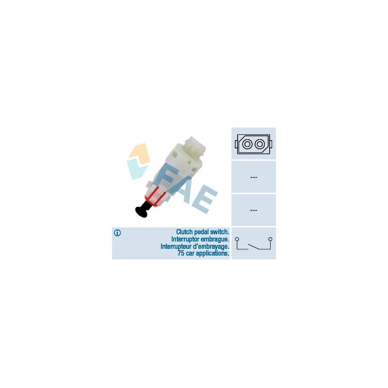 Commande, embrayage (régulateur de vitesse) FAE 24499
