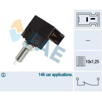 Commande, embrayage (régulateur de vitesse) FAE 24544