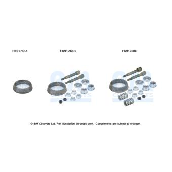 Kit d'assemblage, catalyseur BM CATALYSTS FK91768