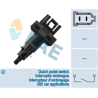 Interrupteur de commande, régulateur de vitesse FAE