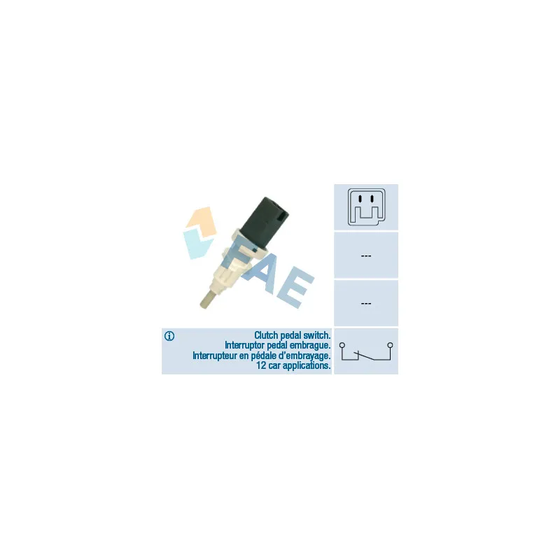 Commande, embrayage (régulateur de vitesse) FAE 24665