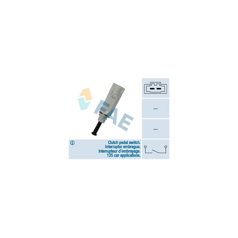 Commande, embrayage (régulateur de vitesse) FAE 24771
