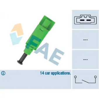 Commande, embrayage (régulateur de vitesse) FAE 24774