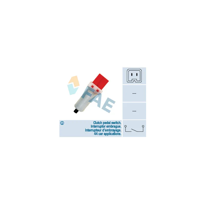 Commande, embrayage (régulateur de vitesse) FAE 24884
