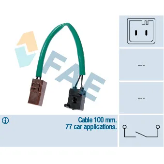 Commande, embrayage (régulateur de vitesse) FAE 24905