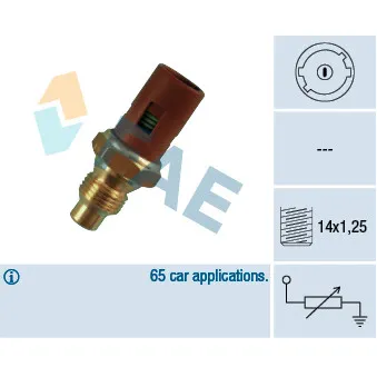 Sonde de température, liquide de refroidissement FAE 32240