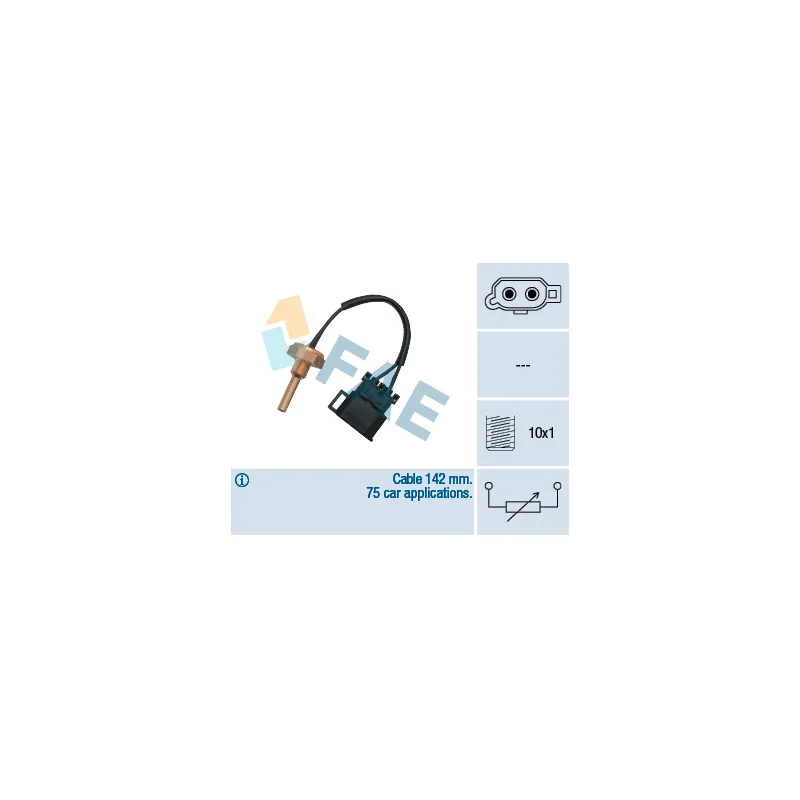 Sonde de température, liquide de refroidissement FAE 32370
