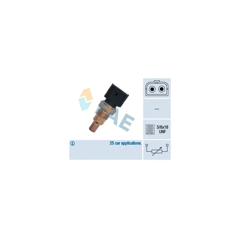 Sonde de température, liquide de refroidissement FAE 32400