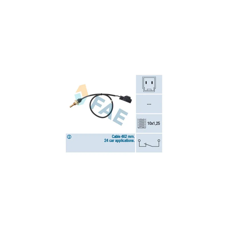 Sonde de température, liquide de refroidissement FAE 32424