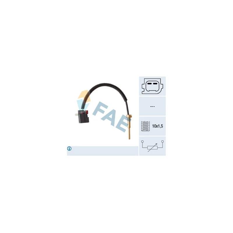 Sonde de température, liquide de refroidissement FAE 32428
