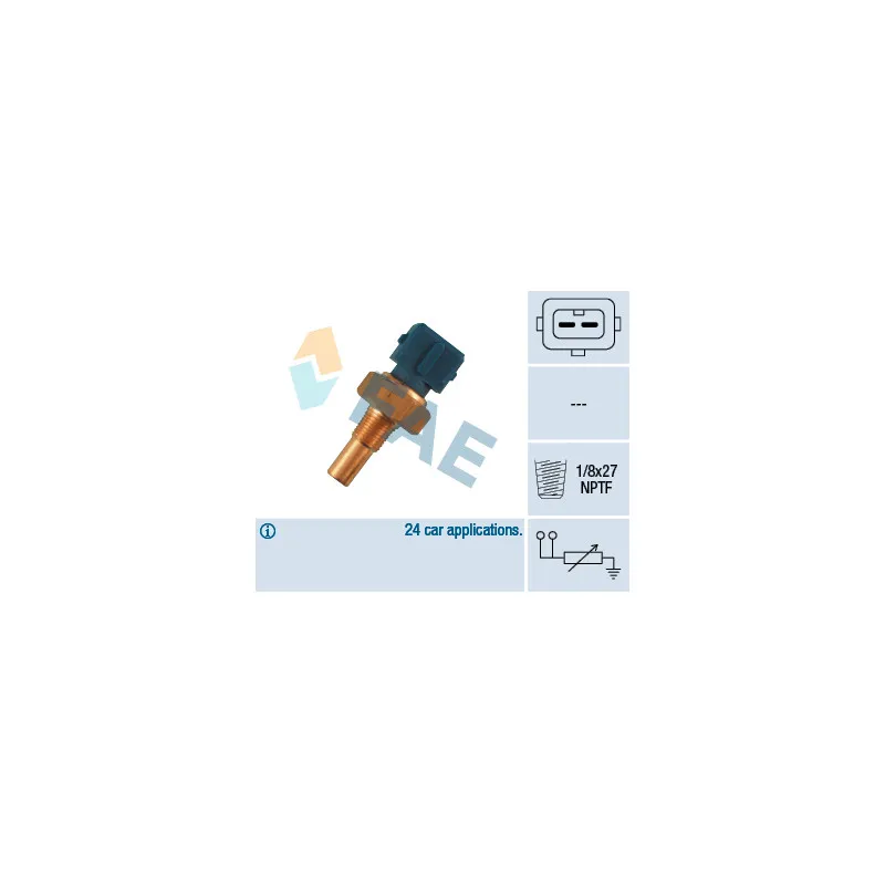 Sonde de température, liquide de refroidissement FAE 32520