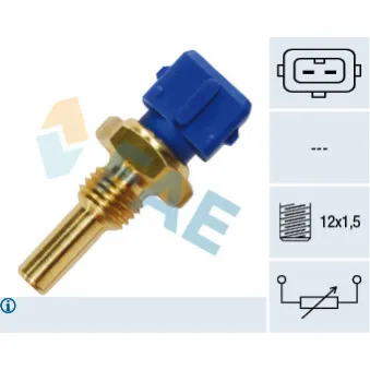 Sonde de température, liquide de refroidissement FAE 33010