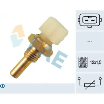 Sonde de température, liquide de refroidissement FAE 33020