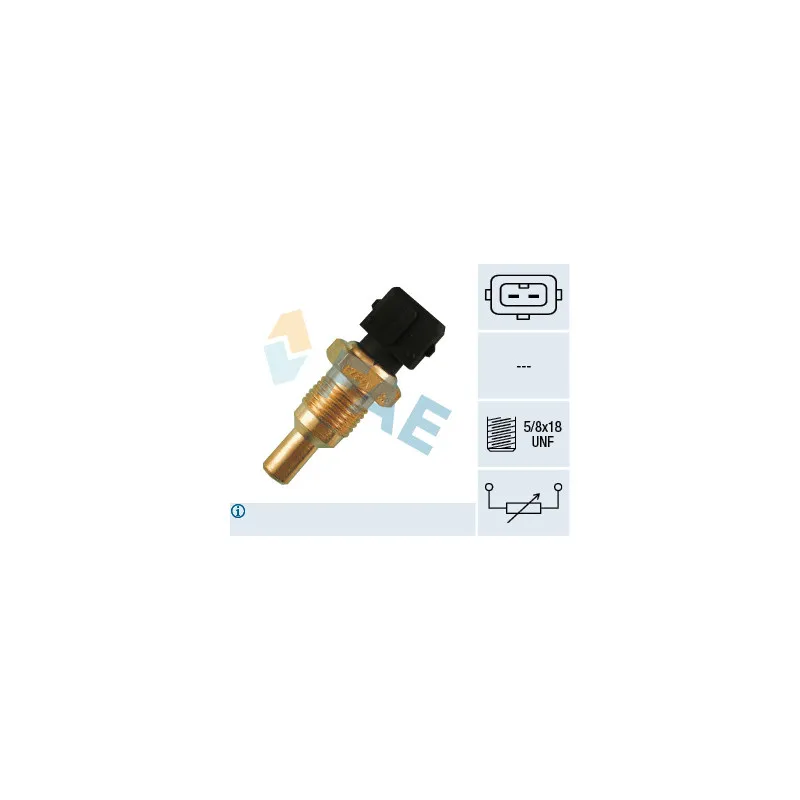 Sonde de température, liquide de refroidissement FAE 33050