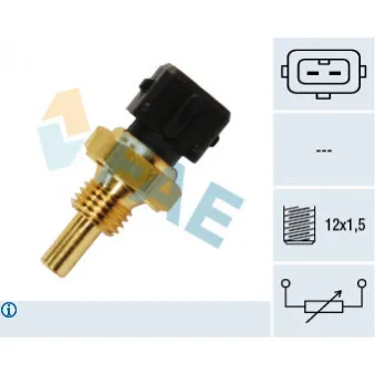 Sonde de température, liquide de refroidissement FAE 33065