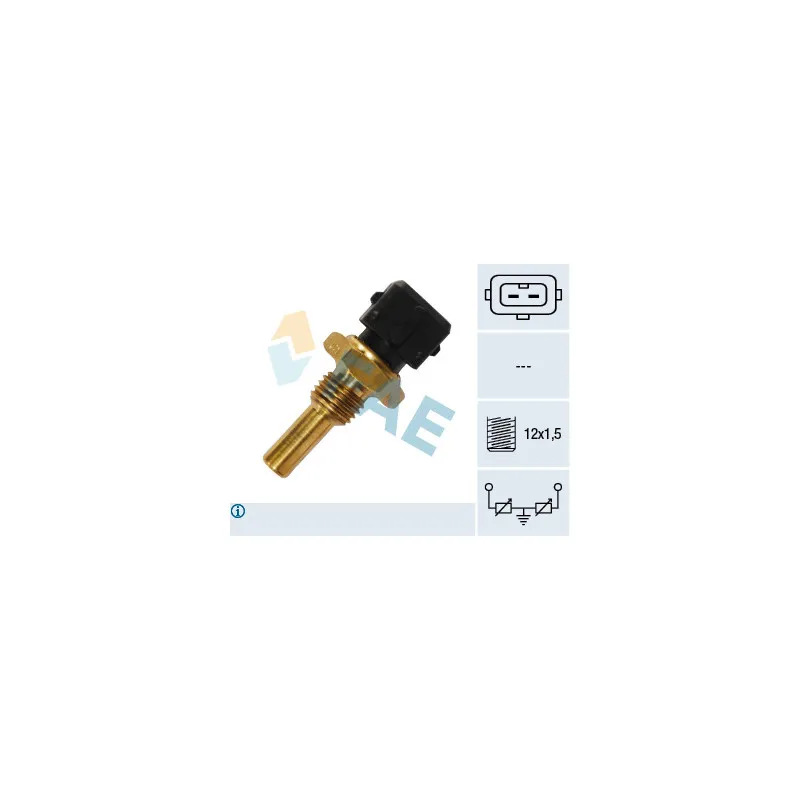 Sonde de température, liquide de refroidissement FAE 33090