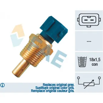 Sonde de température, liquide de refroidissement FAE 33150