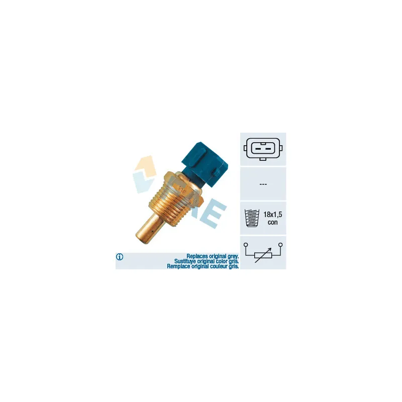 Sonde de température, liquide de refroidissement FAE 33150