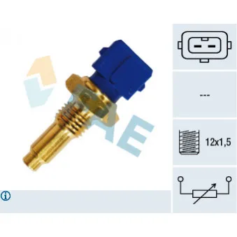 Sonde de température, liquide de refroidissement FAE 33200