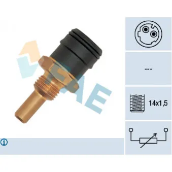 Sonde de température, liquide de refroidissement FAE 33280