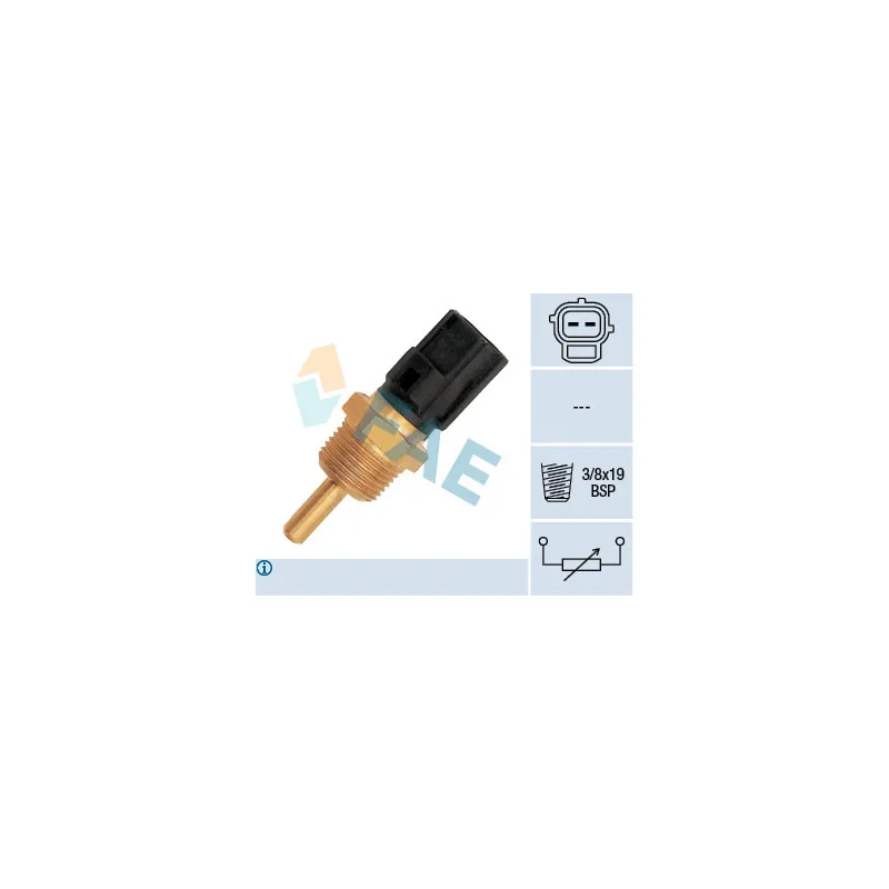 Sonde de température, liquide de refroidissement FAE 33310