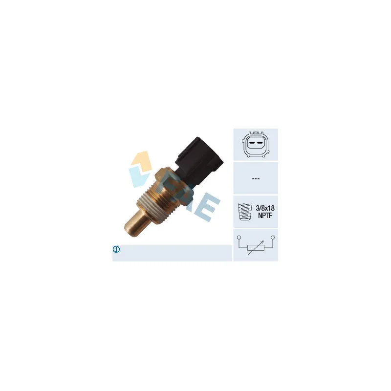 Sonde de température, liquide de refroidissement FAE 33335