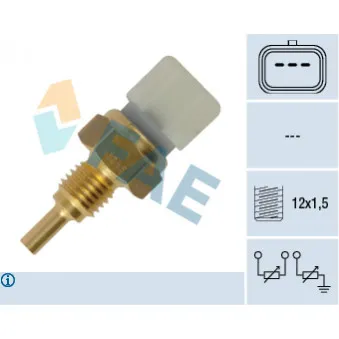 Sonde de température, liquide de refroidissement FAE 33356