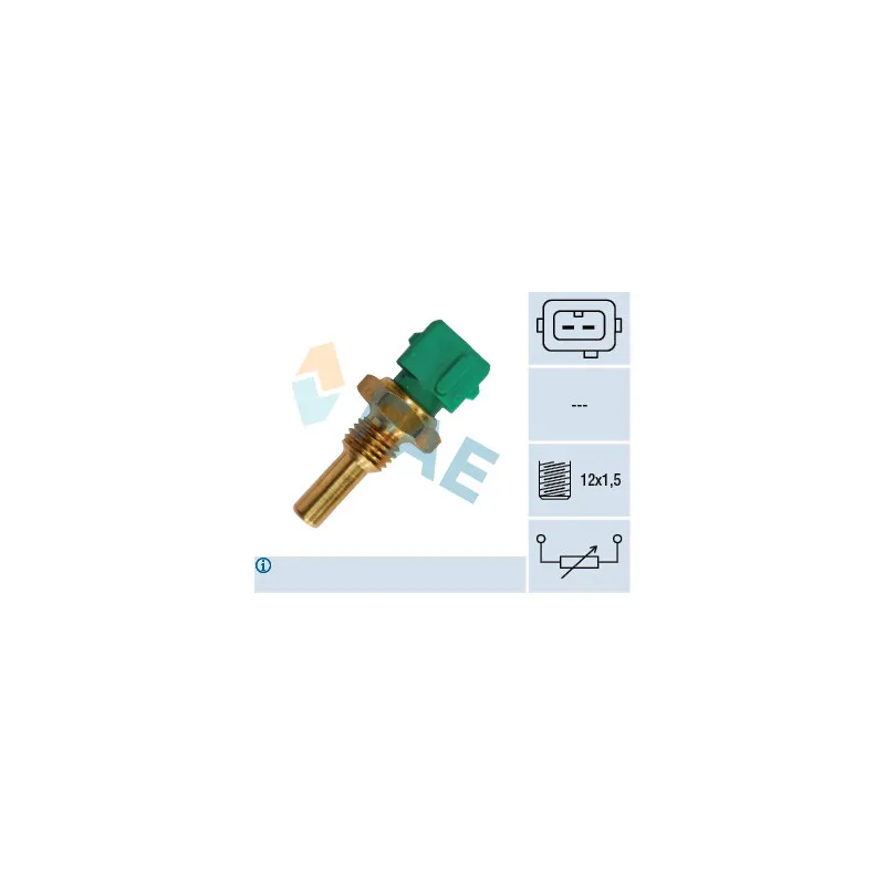 Sonde de température, liquide de refroidissement FAE 33360