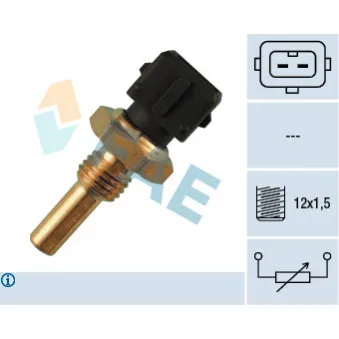 Sonde de température, liquide de refroidissement FAE 33370