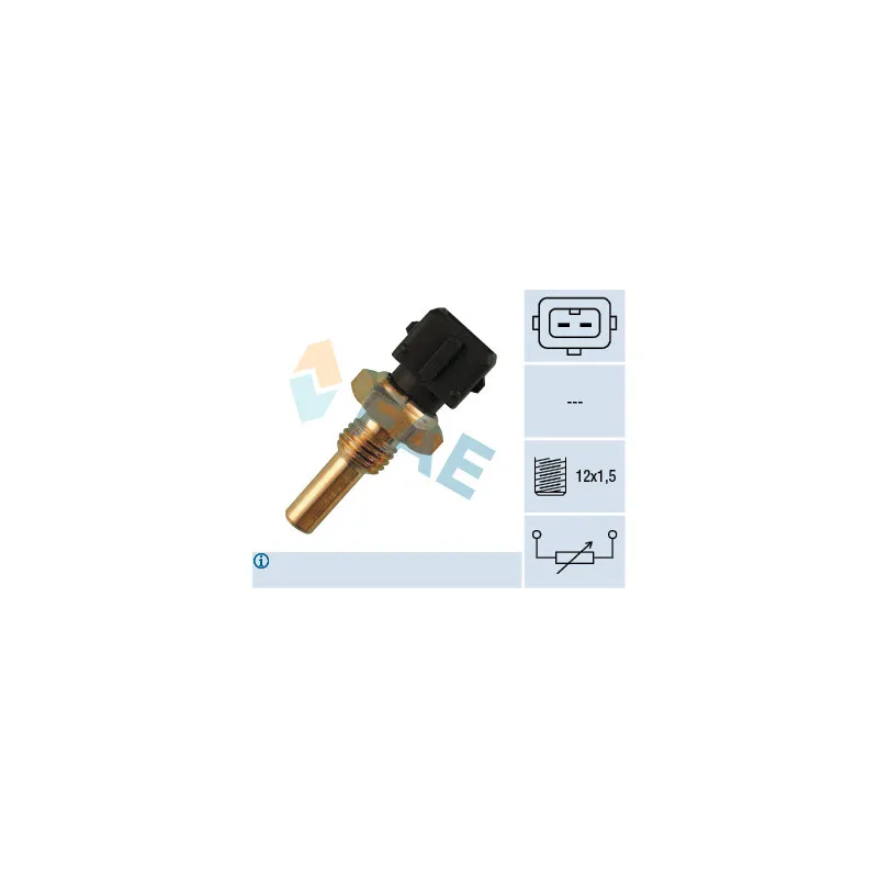Sonde de température, liquide de refroidissement FAE 33370