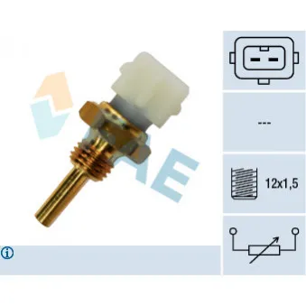 Sonde de température, liquide de refroidissement FAE 33390