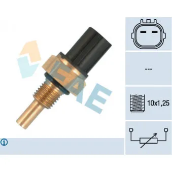 Sonde de température, liquide de refroidissement FAE 33455