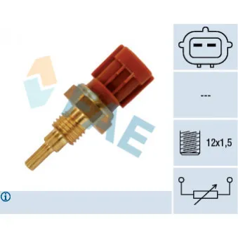 Sonde de température, liquide de refroidissement FAE 33475