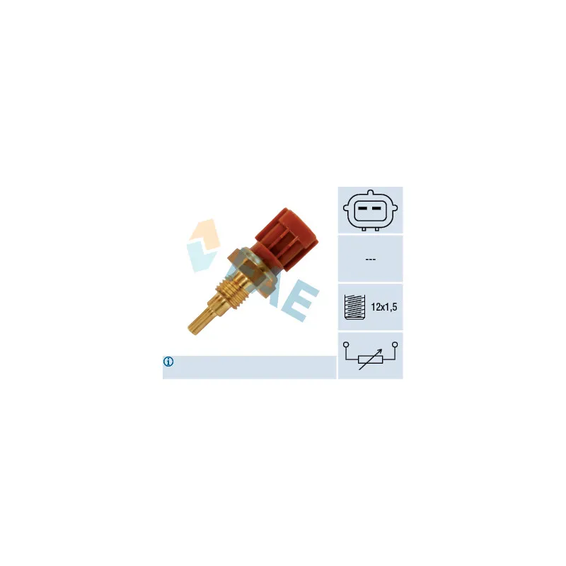Sonde de température, liquide de refroidissement FAE 33475