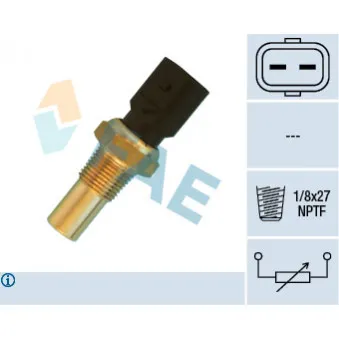 Sonde de température, liquide de refroidissement FAE 33540