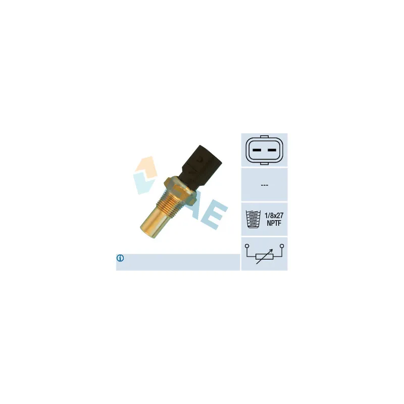 Sonde de température, liquide de refroidissement FAE 33540