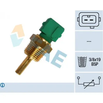 Sonde de température, liquide de refroidissement FAE 33570