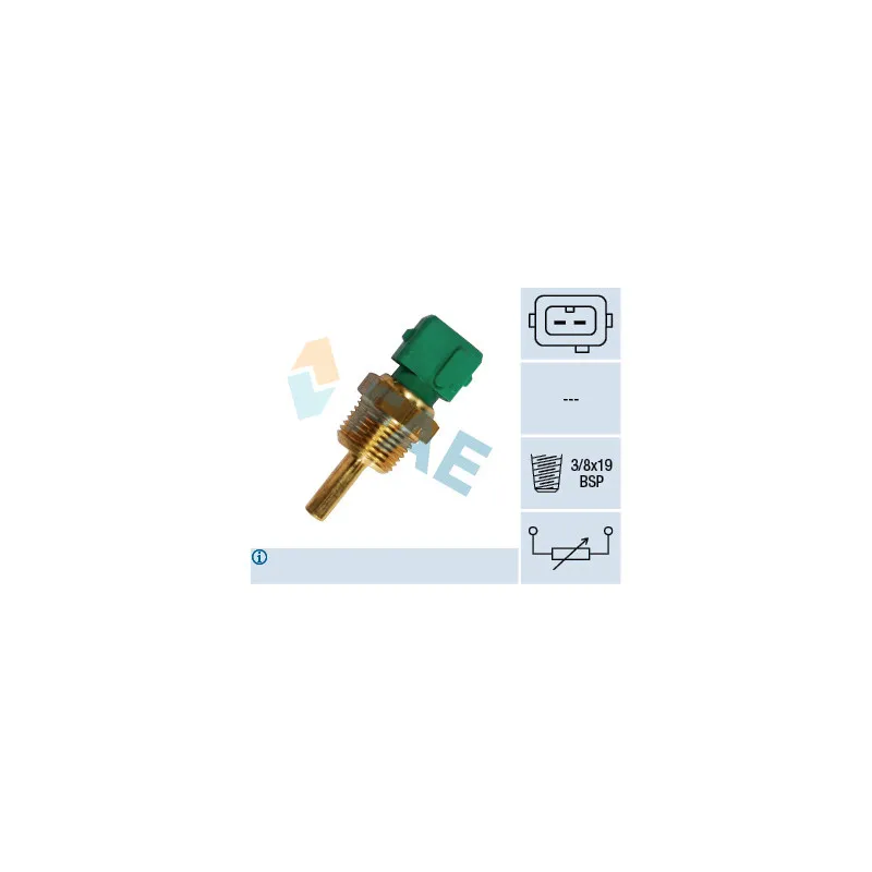 Sonde de température, liquide de refroidissement FAE 33570