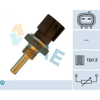 Sonde de température, liquide de refroidissement FAE 33580