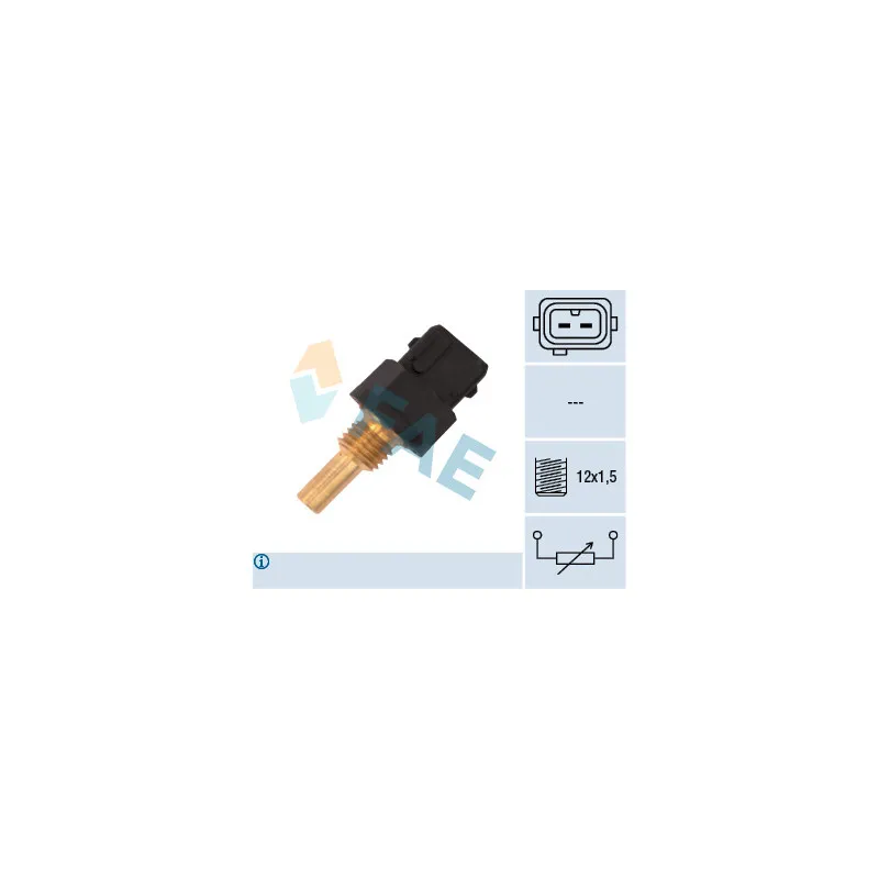 Sonde de température, liquide de refroidissement FAE 33590
