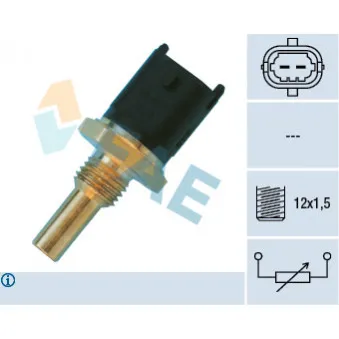 Sonde de température, liquide de refroidissement FAE 33680