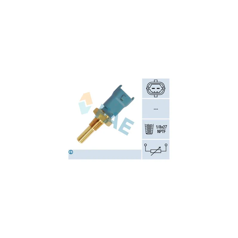 Sonde de température, liquide de refroidissement FAE 33690