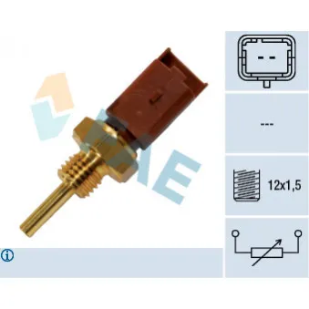 Sonde de température, liquide de refroidissement FAE 33704