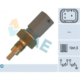 Sonde de température, liquide de refroidissement FAE 33720