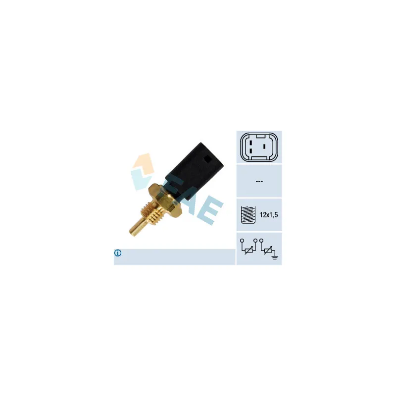 Sonde de température, liquide de refroidissement FAE 33721