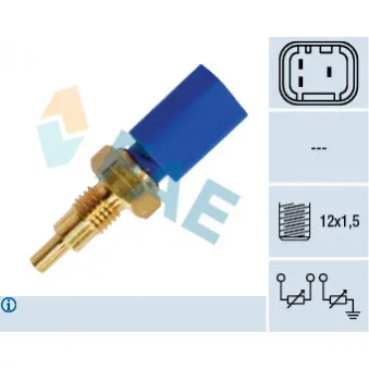 Sonde de température, liquide de refroidissement FAE 33722