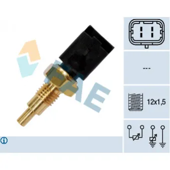 Sonde de température, liquide de refroidissement FAE 33723
