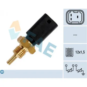 Sonde de température, liquide de refroidissement FAE 33724