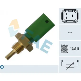 Sonde de température, liquide de refroidissement FAE 33727